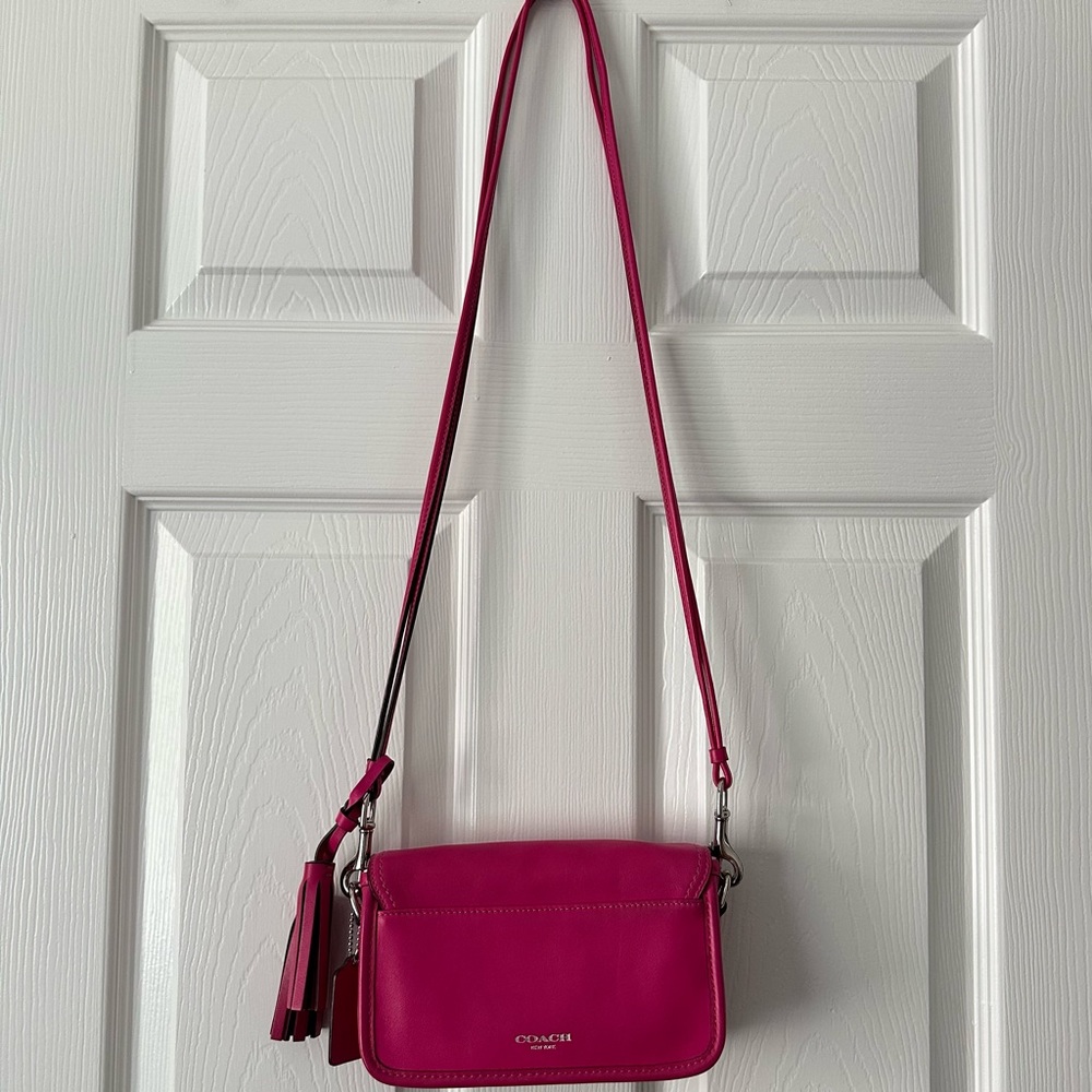 Coach Hot Pink Crossbody Bag Gem